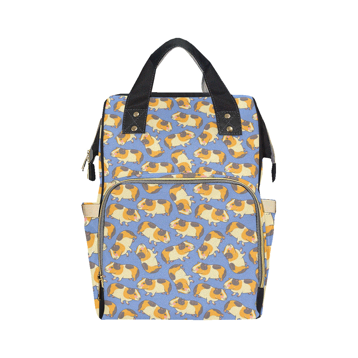 Guinea Pig Pattern Print Design 01 Diaper Bag Backpack