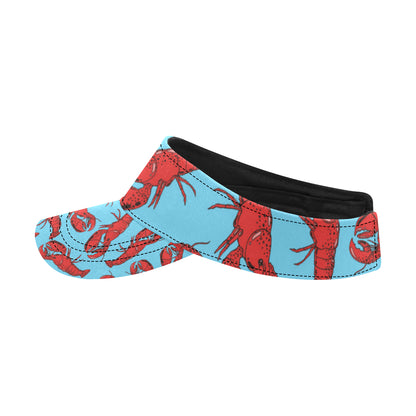 Lobster Red Pattern Print Design 03 Unisex Sun Visor