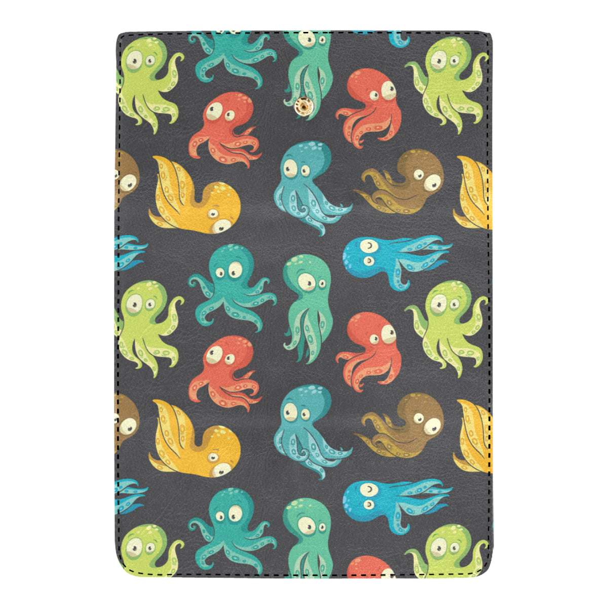 Octopus Pattern Print Design A01 Women's Trifold Wallet