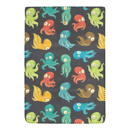 Octopus Pattern Print Design A01 Women's Trifold Wallet