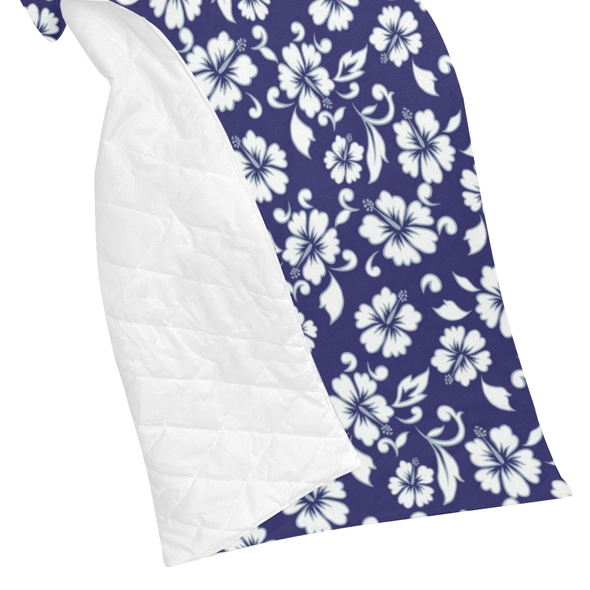 Hibiscus Pattern Print Design HB010 Premium Quilt