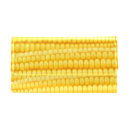 Agricultural Corn cob Pattern Women's Trifold Wallet