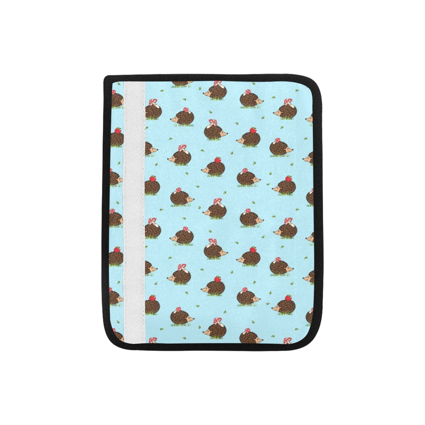 Hedgehog Print Design LKS402 Car Seat Belt Cover