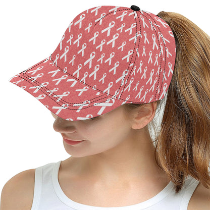 Autism Awareness Ribbon Design Print Snapback Cap