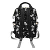 Violin Print Design LKS404 Diaper Bag Backpack