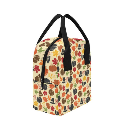 Thanksgiving Print Design LKS303 Insulated Lunch Bag