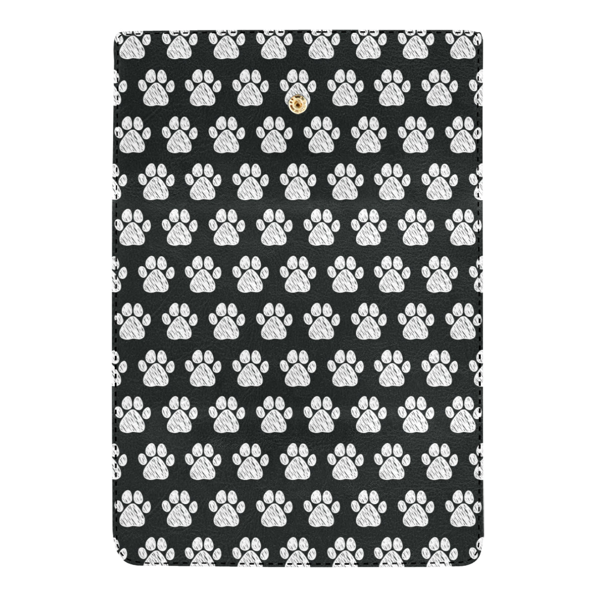 Paw Pattern Print Design A02 Women's Trifold Wallet
