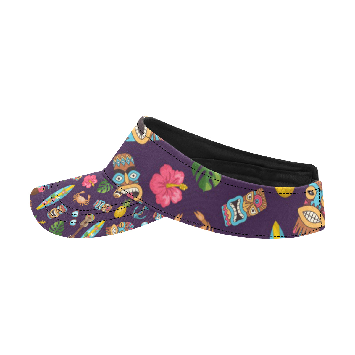 Hawaiian Themed Pattern Print Design H024 Unisex Sun Visor