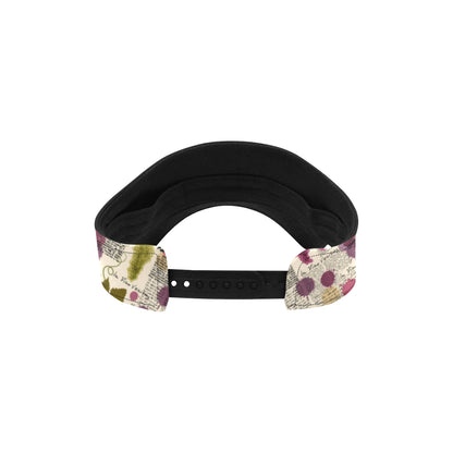 Wine Style Design Print Unisex Sun Visor