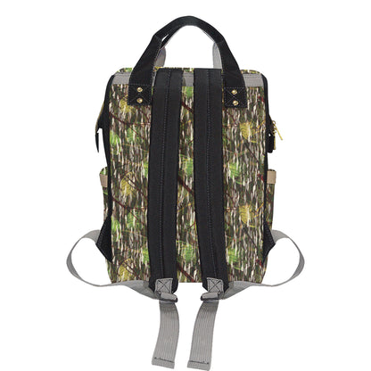 Camouflage Realtree Pattern Print Design 02 Diaper Bag Backpack