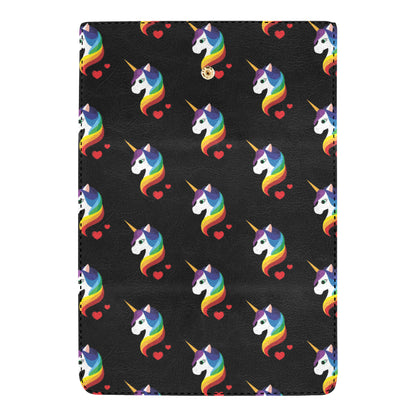 Rainbow Unicorn Pattern Print Design A03 Women's Trifold Wallet