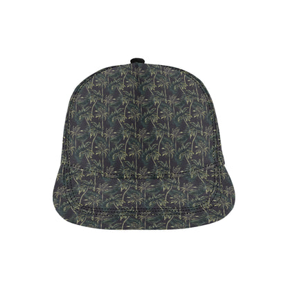 Palm Tree Background Design Print Snapback Cap