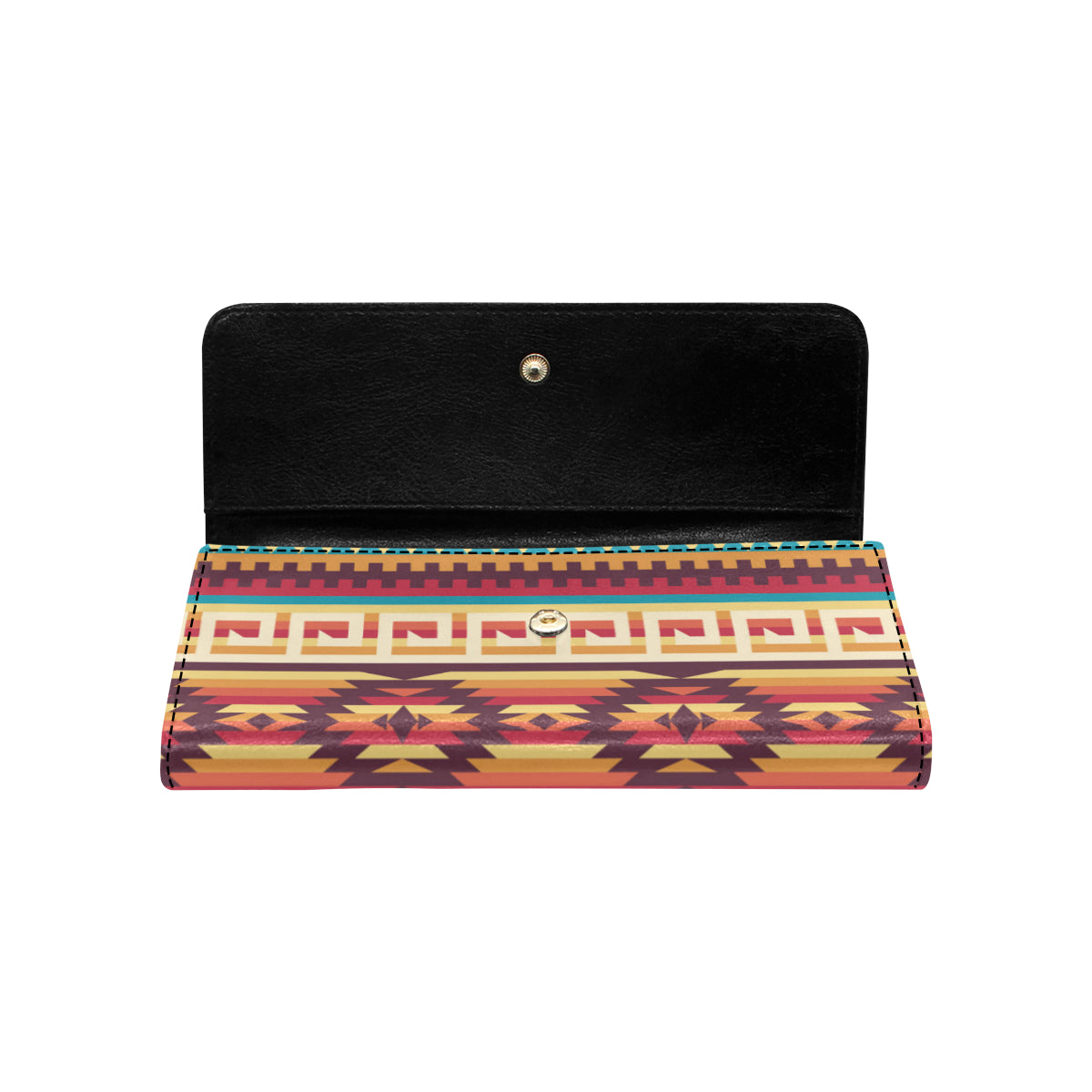 Tribal Aztec Vintage Women's Trifold Wallet
