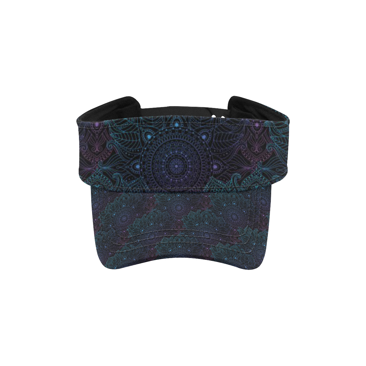 Boho Floral Mandala Unisex Sun Visor
