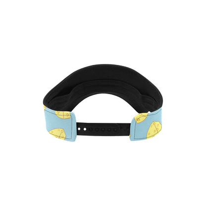 Cheese Pattern Print Design 04 Unisex Sun Visor