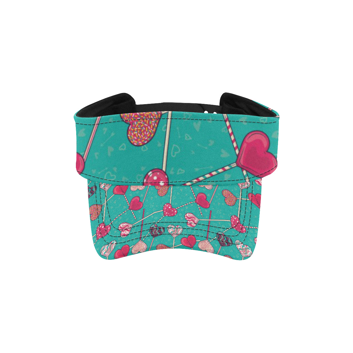 Lollipop Pattern Print Design LL01 Unisex Sun Visor