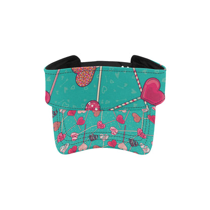 Lollipop Pattern Print Design LL01 Unisex Sun Visor