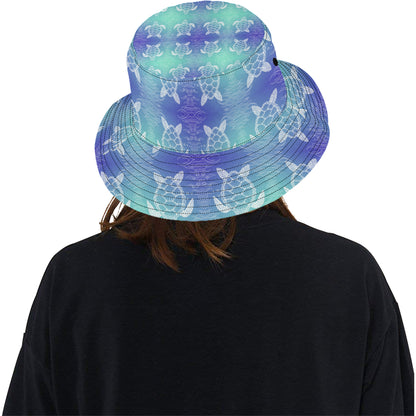 Sea Turtle Draw Unisex Bucket Hat