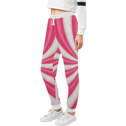Vortex Twist Swirl Candy Print Unisex Sweatpants