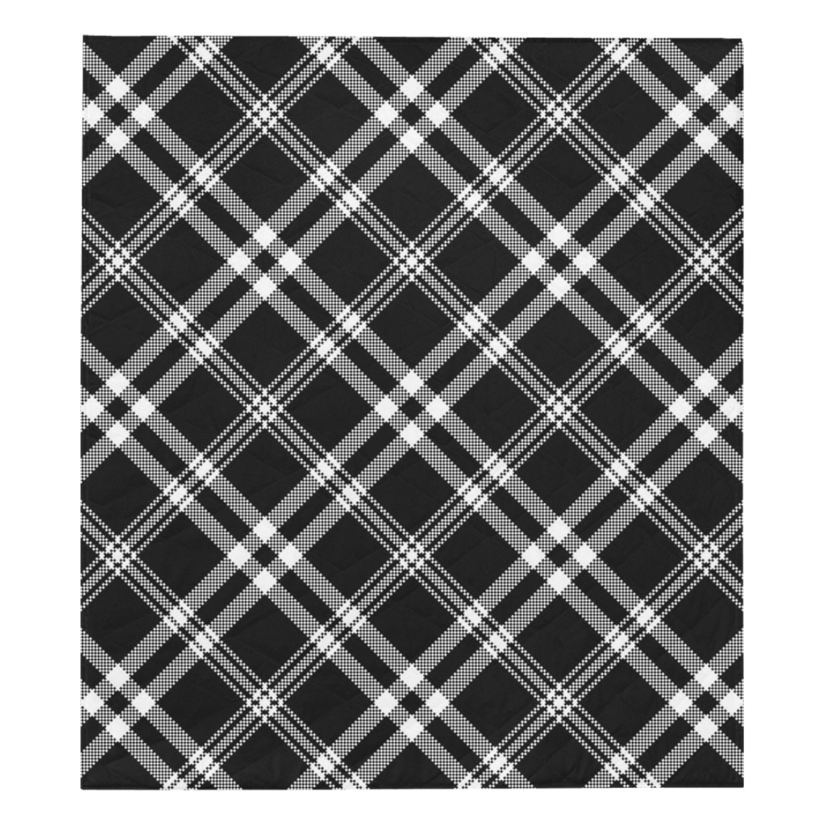 Madras Pattern Print Design 03 Premium Quilt