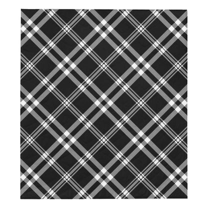 Madras Pattern Print Design 03 Premium Quilt