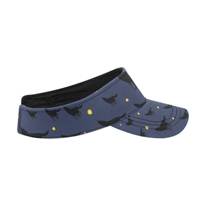 Wolf Print Design LKS301 Unisex Sun Visor