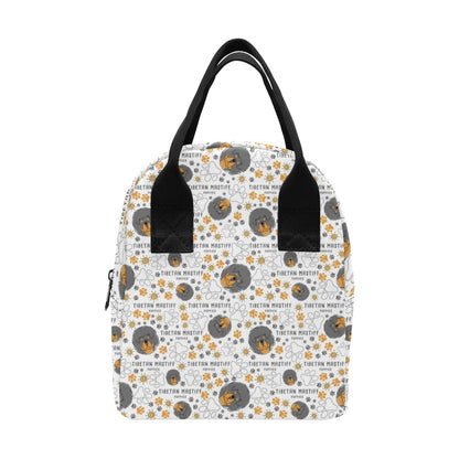 Tibetan Mastiffs Print Design LKS302 Insulated Lunch Bag