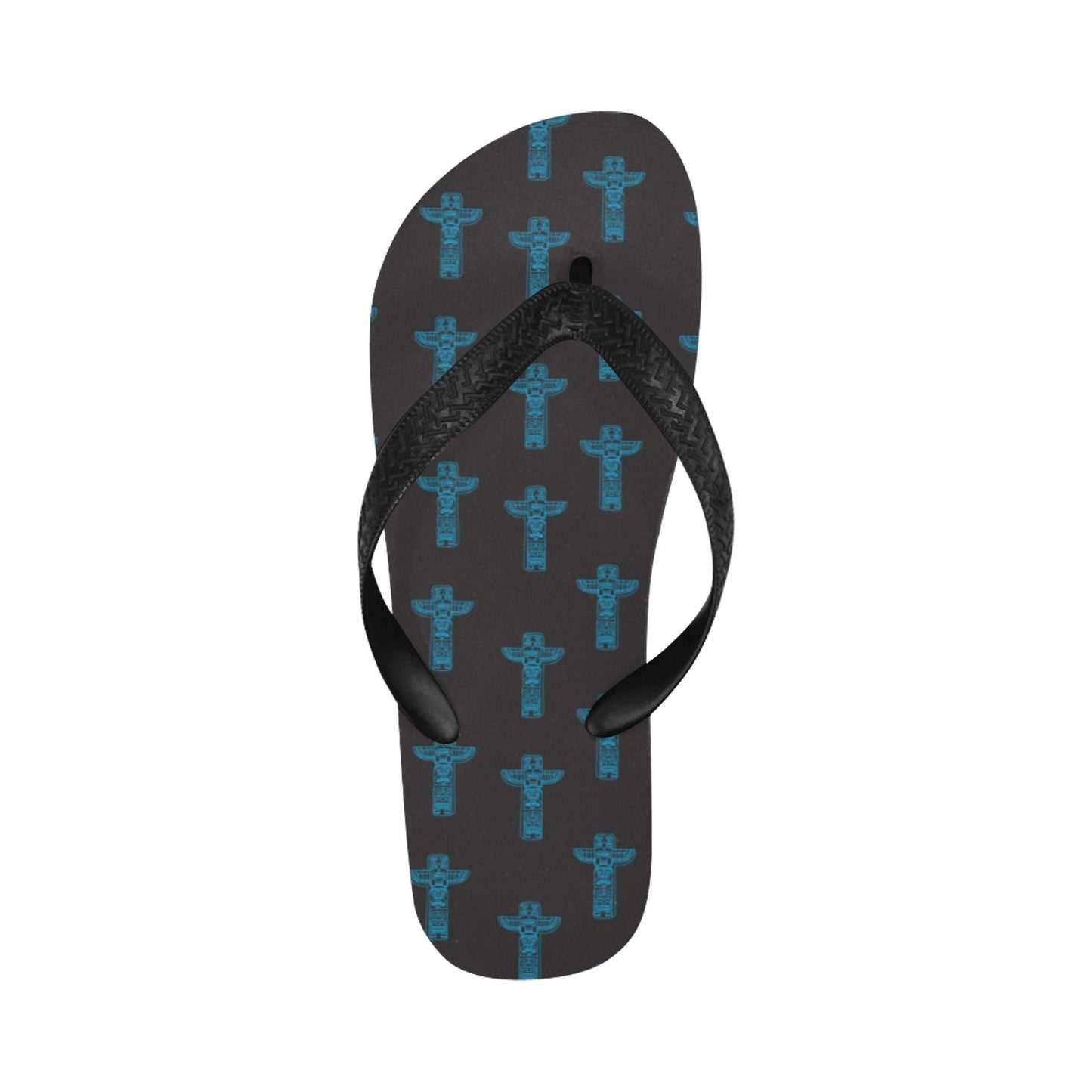 Totem Print Design LKS304 Flip Flops