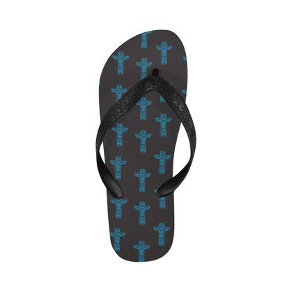 Totem Print Design LKS304 Flip Flops