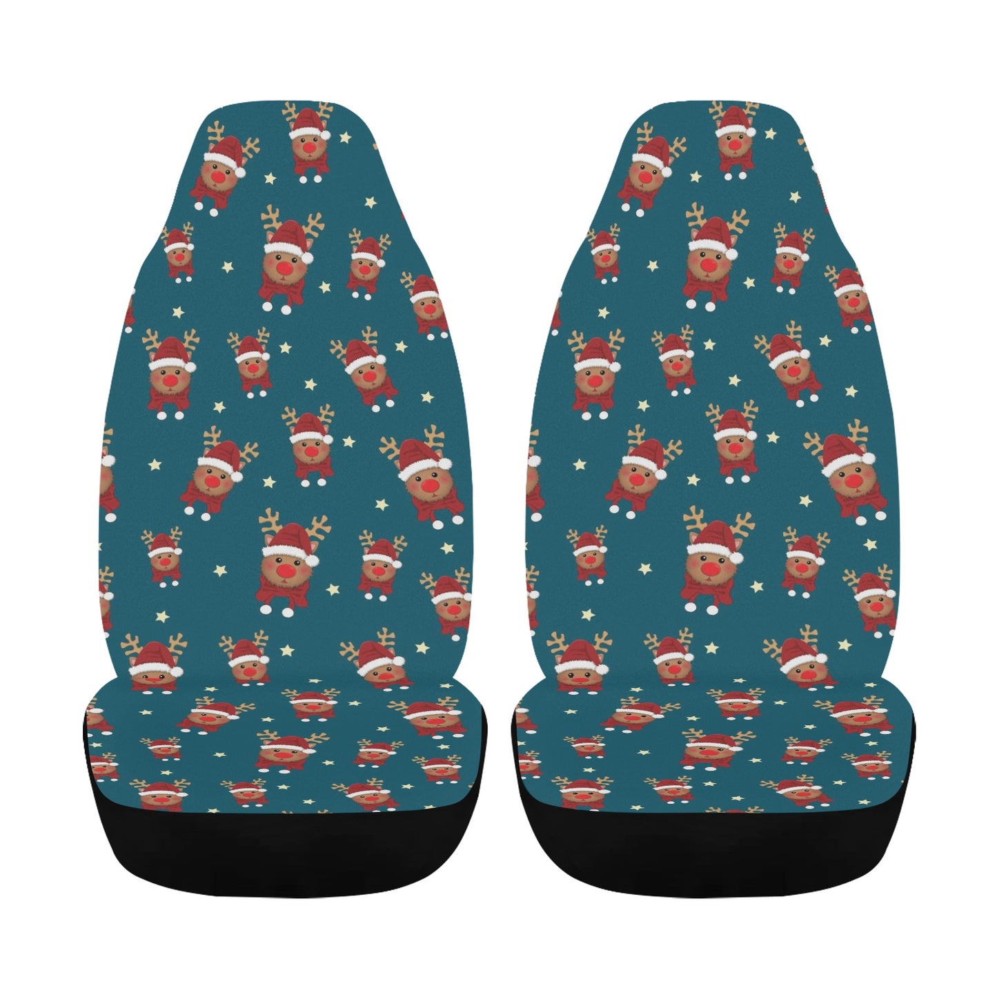 Reindeer Print Design LKS406 Car Seat Covers