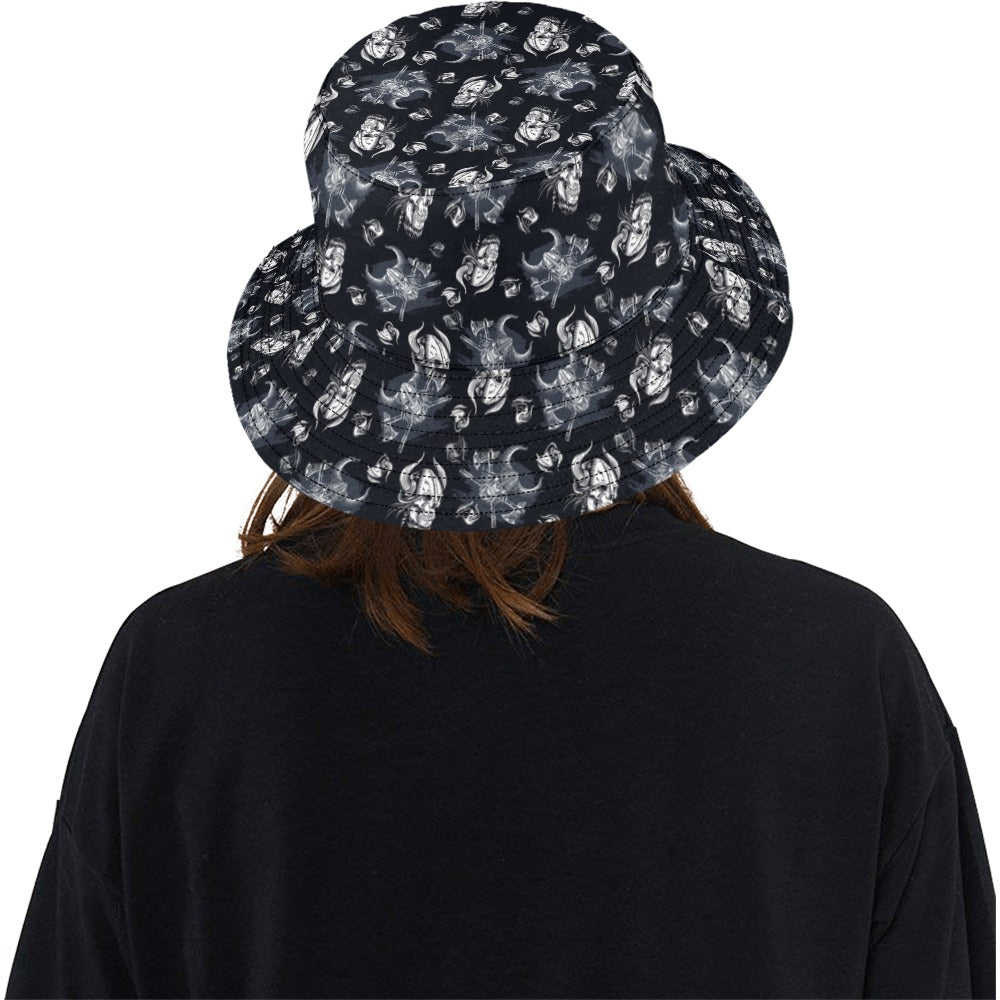 Vikings Print Design LKS304 Unisex Bucket Hat
