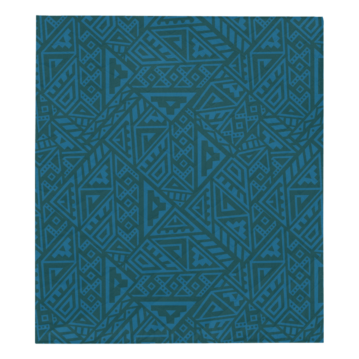 Maori Pattern Print Design 03 Premium Quilt