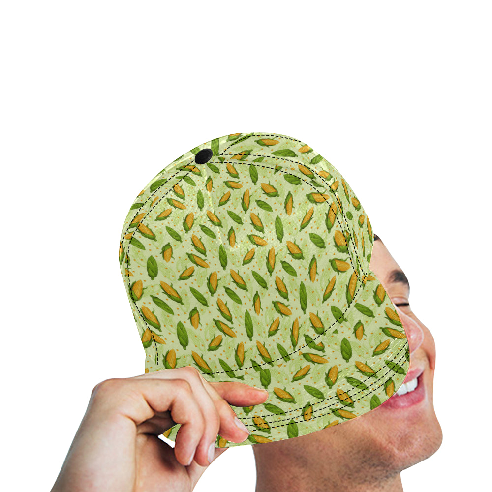 Agricultural Fresh Corn cob Print Pattern Snapback Cap