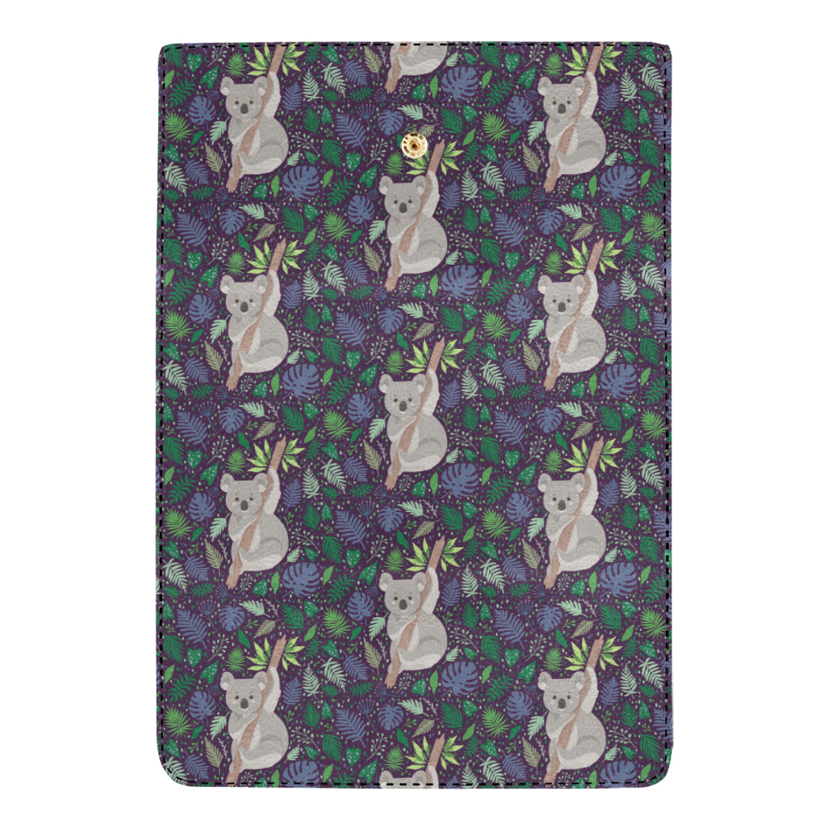 Koala Pattern Print Design 06 Women's Trifold Wallet