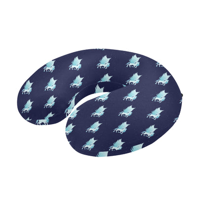 Pegasus Pattern Print Design 03 U-Shaped Travel Neck Pillow