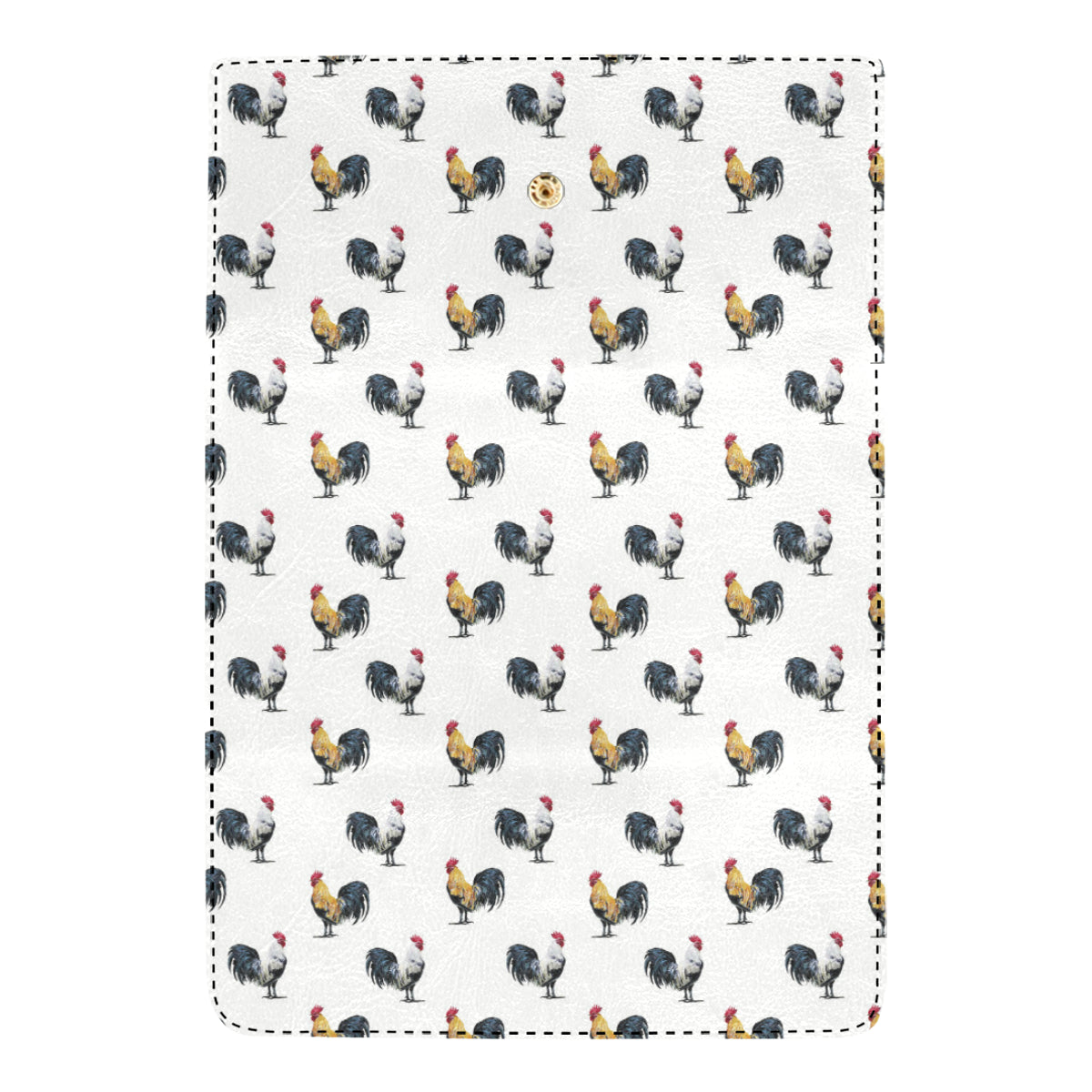 Chicken Pattern Print Design 02 Women's Trifold Wallet