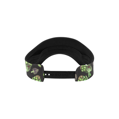 Artichoke Pattern Print Design 02 Unisex Sun Visor