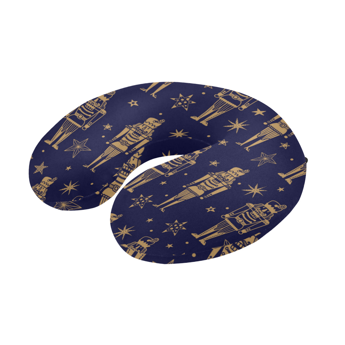 Nutcracker Pattern Print Design A05 U-Shaped Travel Neck Pillow