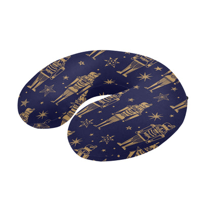 Nutcracker Pattern Print Design A05 U-Shaped Travel Neck Pillow