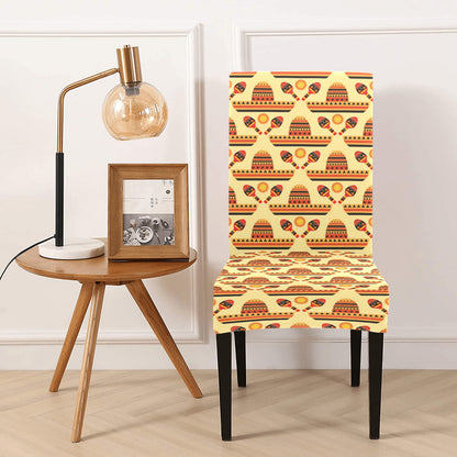 Maracas Print Design LKS403 Dining Chair Slipcover