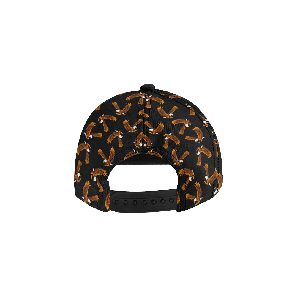 Eagles Print Pattern Snapback Cap