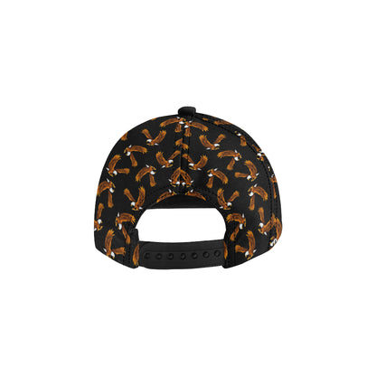 Eagles Print Pattern Snapback Cap