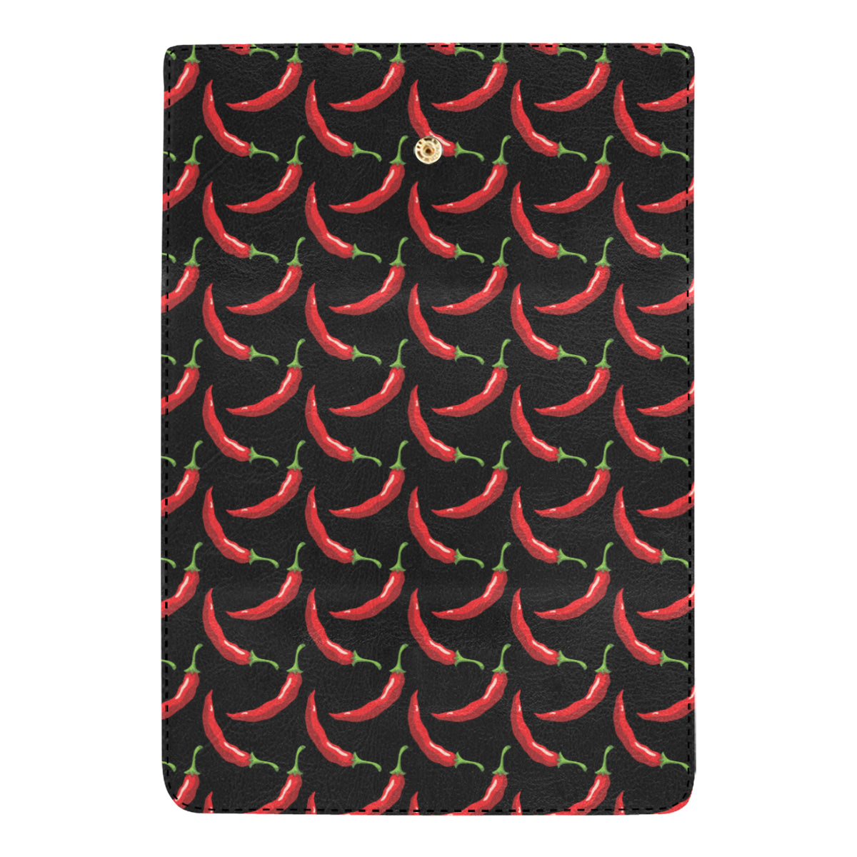 Chilli Pepper Pattern Print Design 01 Women's Trifold Wallet