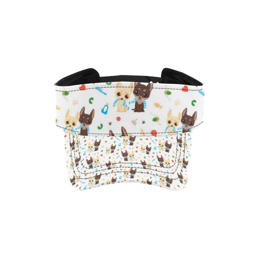 Chihuahua Pattern Print Design 06 Unisex Sun Visor