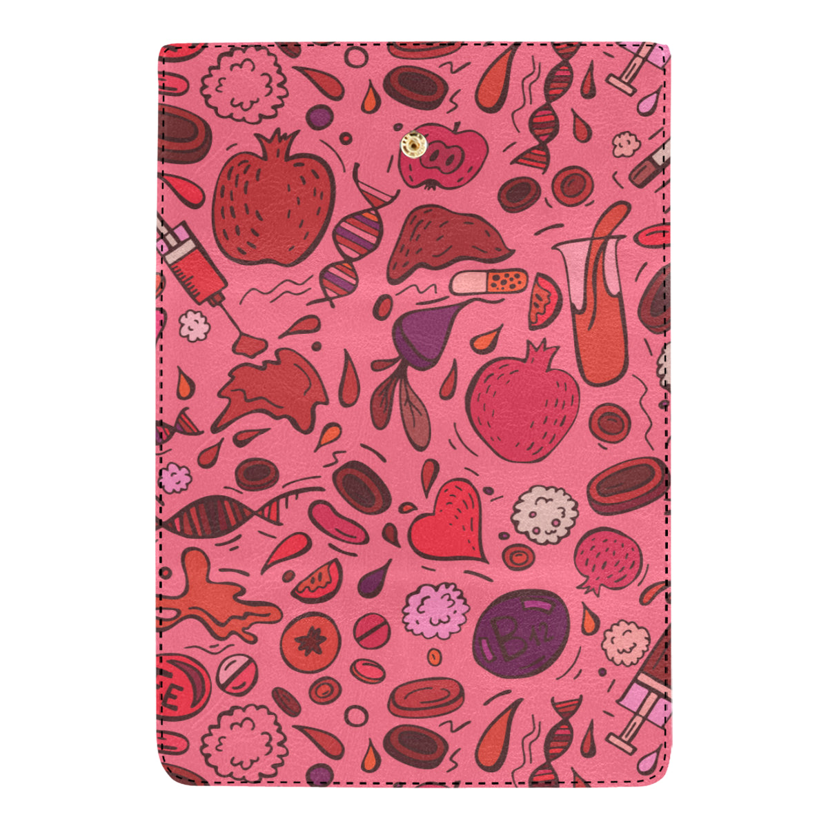 Phlebotomist Pattern Print Design A01 Women's Trifold Wallet