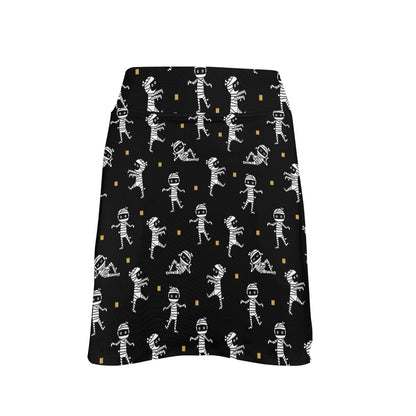 Mummy Cute Print Design LKS301 17" Golf & Pickleball Skort with Pockets