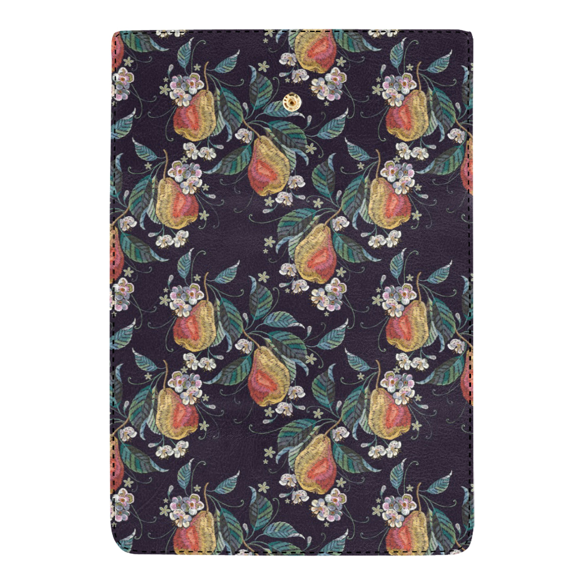 Pear Pattern Print Design PE02 Women's Trifold Wallet