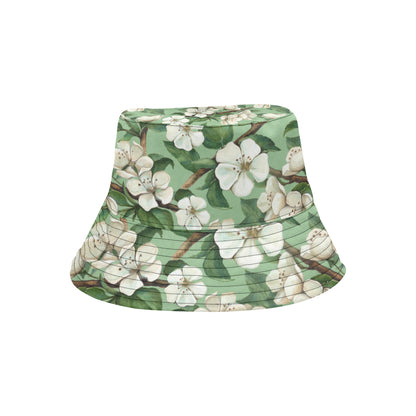Apple blossom Pattern Print Design AB02 Unisex Bucket Hat