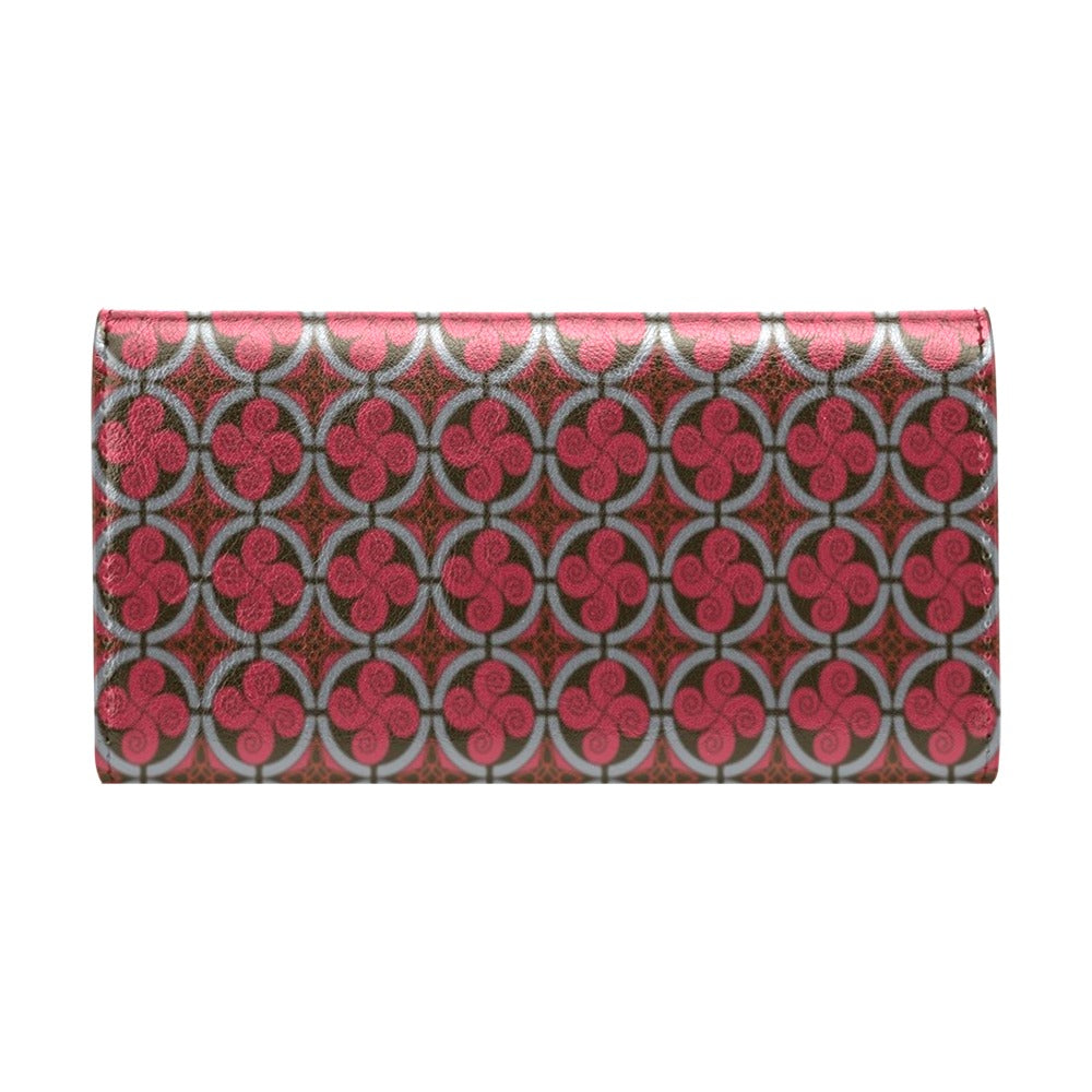 Vikings Print Design LKS301 Women's Trifold Wallet