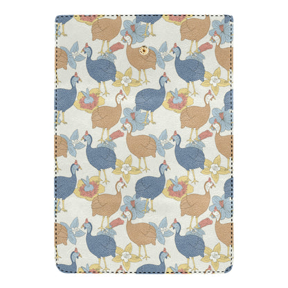 Guinea Fowl Pattern Print Design 01 Women's Trifold Wallet